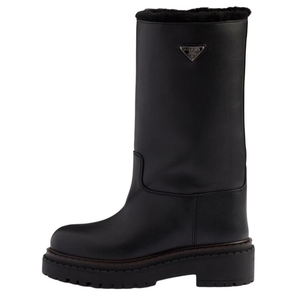 PRADA Ankle Boots Women's Black