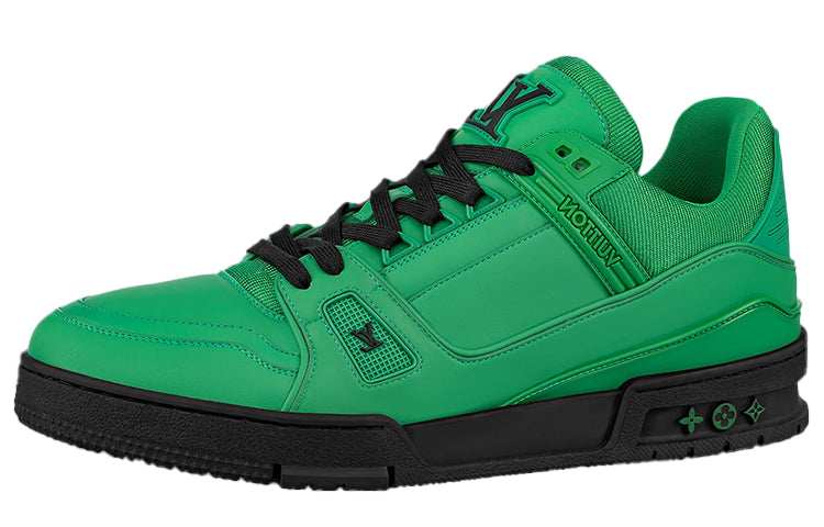 LOUIS VUITTON Trainers 'Green With Black'