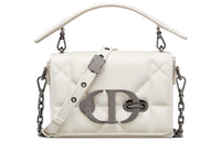DIOR 30 Montaigne Collection Sheepskin Box Bag Monsoon Bag Shoulder Bag Crossbody Bag Handbag Regular Women's White