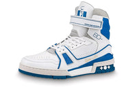 LOUIS VUITTON Trainer Boots 'White Blue' 1A54J8