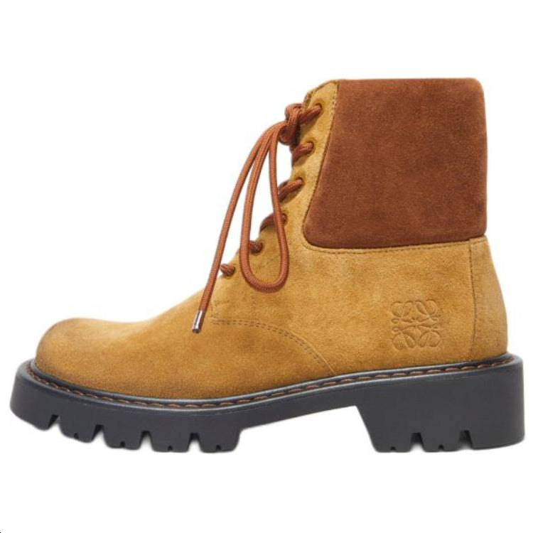 LOEWE Sierra Ankle Boots 3cm Women's Brown