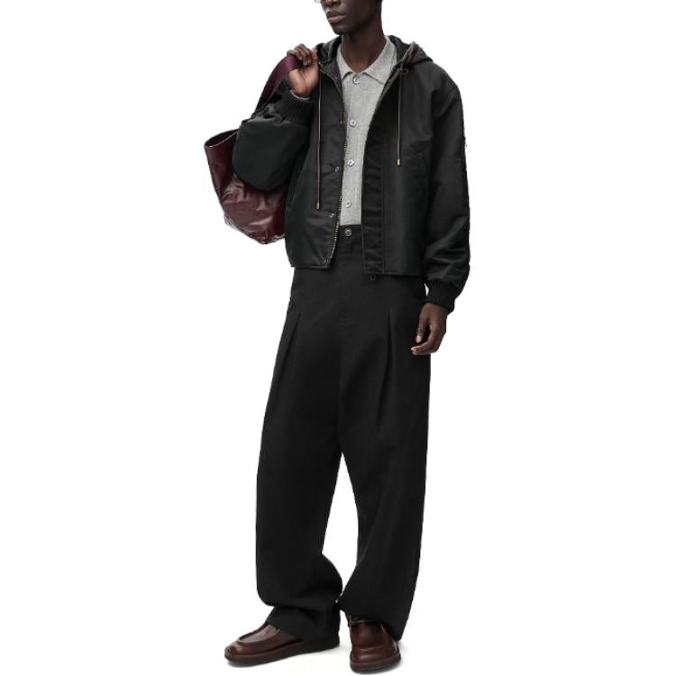 LOEWE Hooded Bomber Jacket