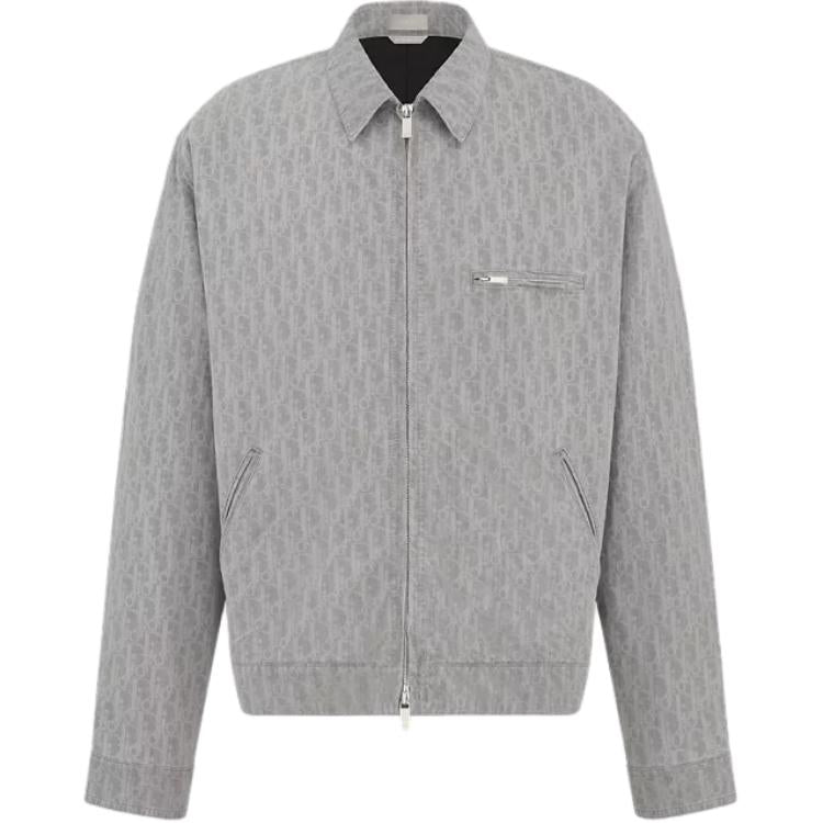 DIOR Oblique Zipped Blouson Jacket