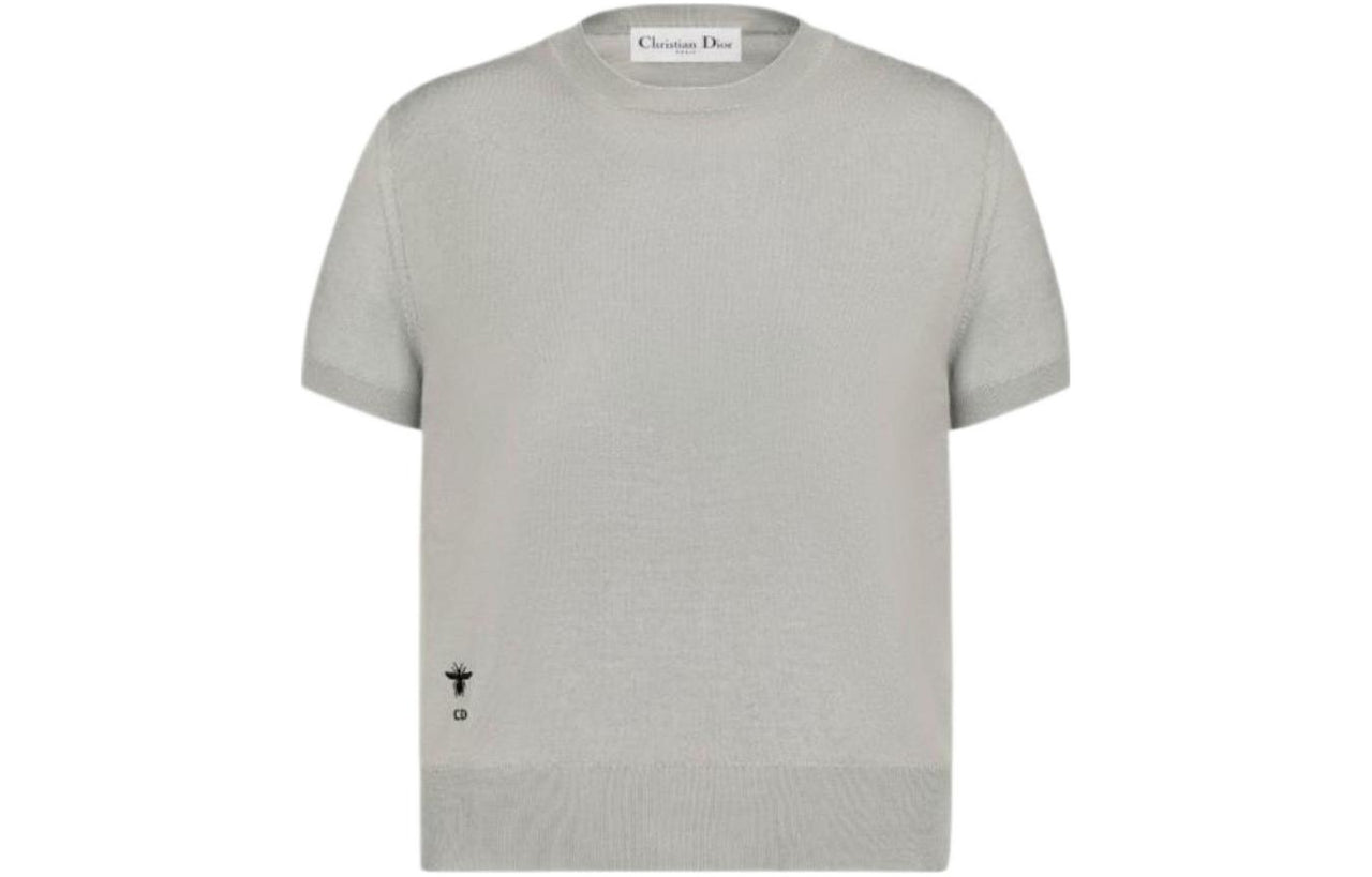 DIOR Short Sleeved Knitted Pullover