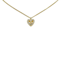 DIOR Cd Heart pendant Necklace