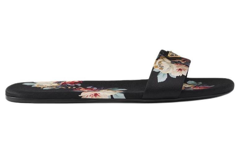 PRADA Slide Slippers Women's Black