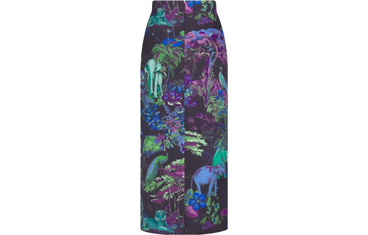 DIOR All Over Patterned Skirt