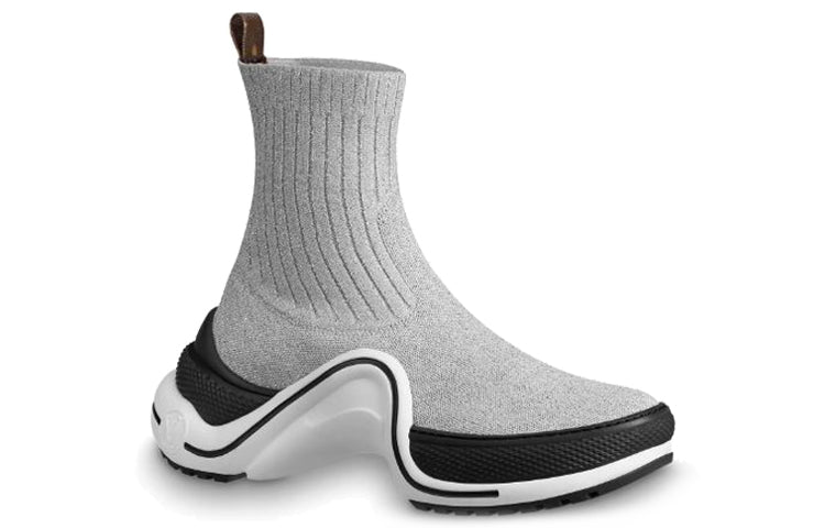 LOUIS VUITTON Lv Archlight High Top Sports Shoes Grey/White Women's