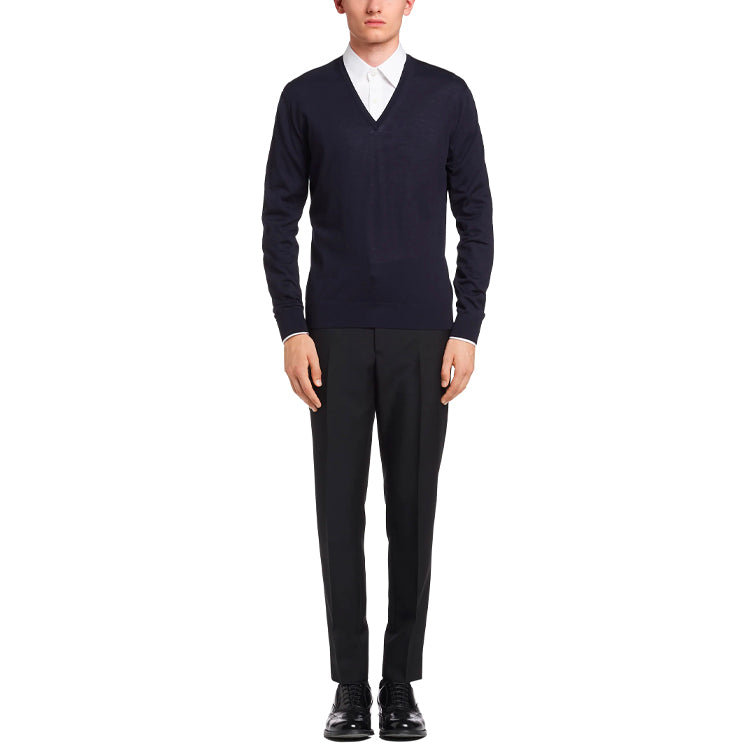 PRADA Sweaters Men Blue