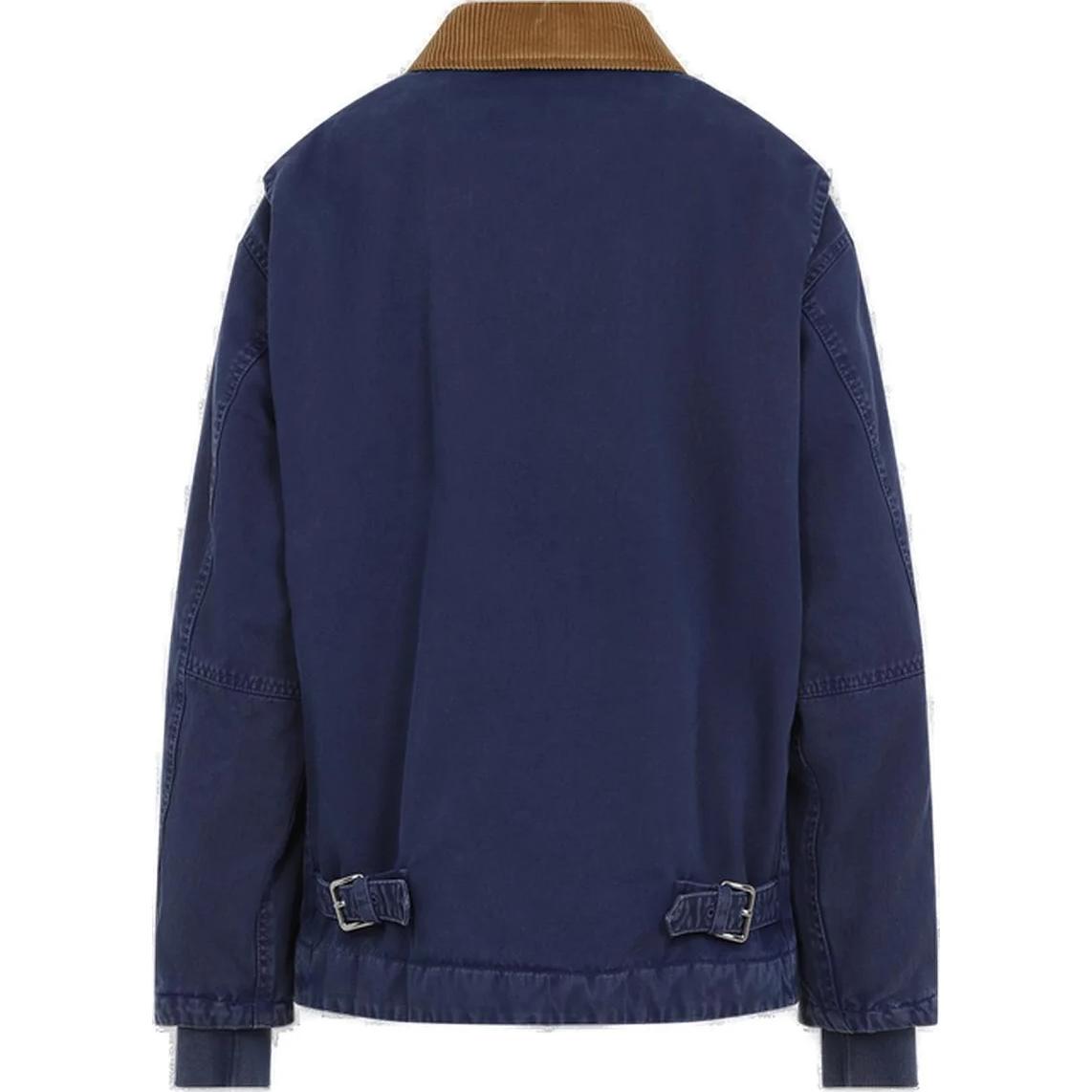 MIU MIU Logo Detailed Zipped Jacket