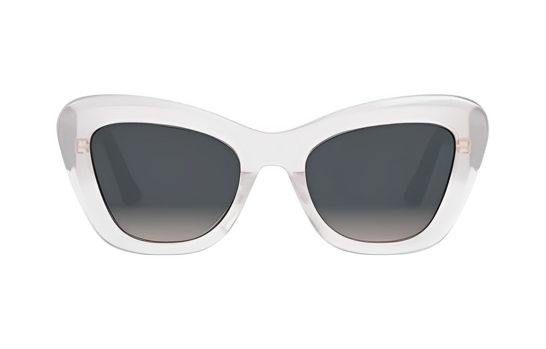 DIOR Alloy Cat Eye Sunglasses Unisex Black
