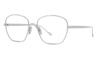 LOEWE Metal Square Eyeglass Frames Unisex Silver