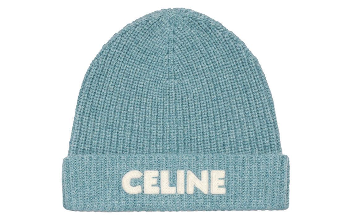 CELINE Beanies Women's Ice Blue
