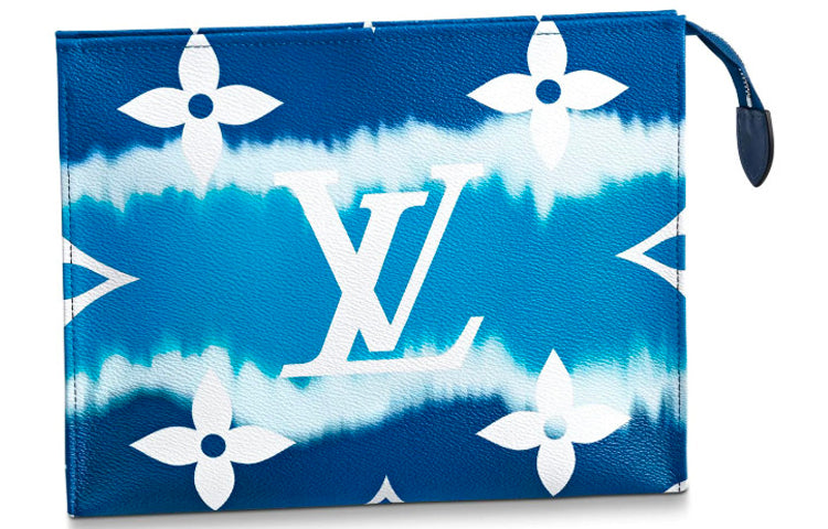 LOUIS VUITTON Toiletry Pouch 26 Lv Escale Bleu