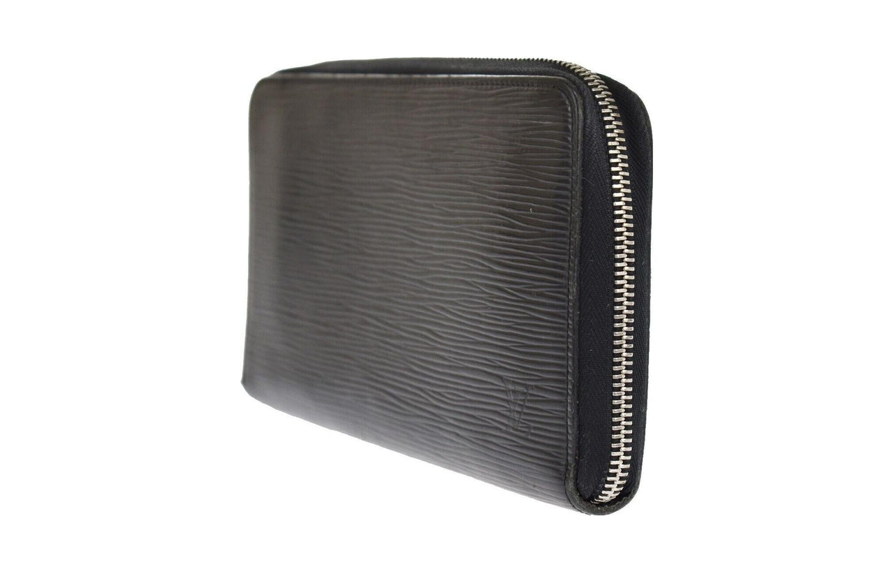 LOUIS VUITTON Epi Leather Wallet Regular Women's Black
