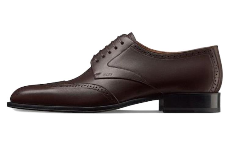 DIOR Timeless Dress Shoes Men's Brown