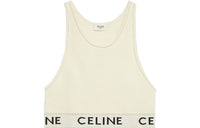 CELINE Tank Tops Women's Ecru