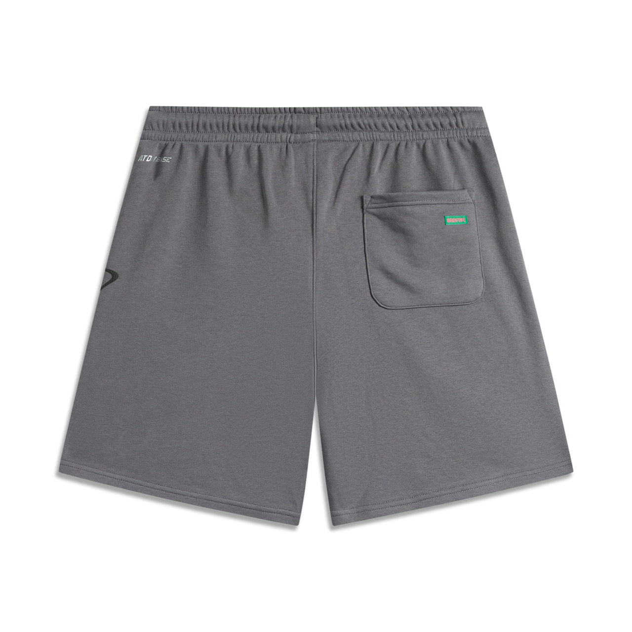 Li-Ning BadFive Changan Boys Graphic Shorts 'Smoke Grey' AKSU965-3
