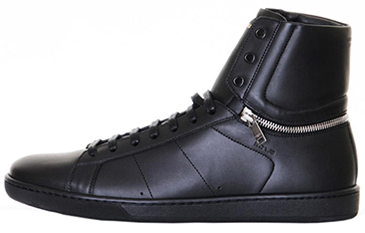 SAINT LAURENT Casual Shoes Men High-Top Black