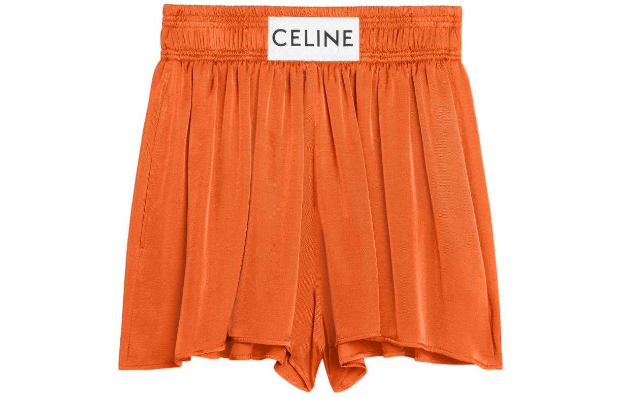 CELINE Casual Shorts Women's Orange