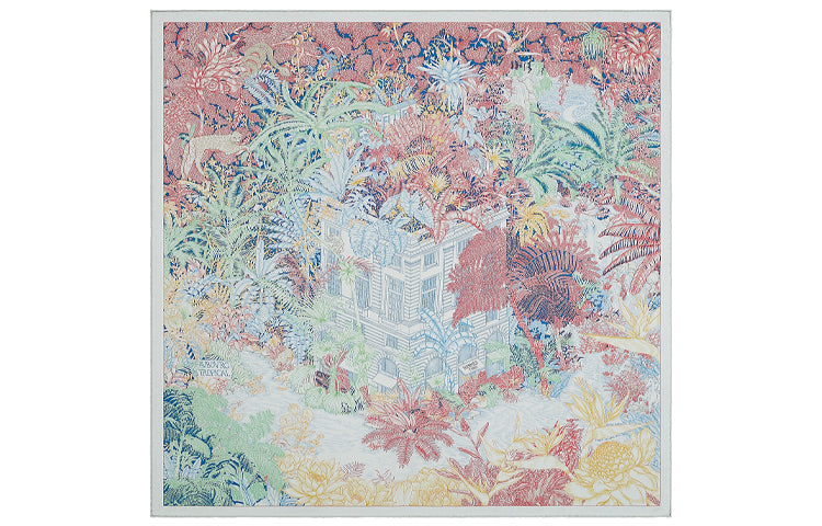 HERMES Silk Scarves Women's Mixed Color