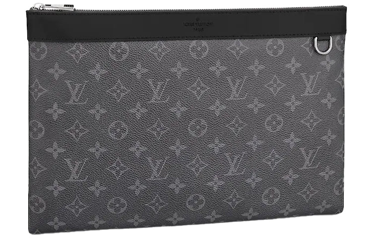 LOUIS VUITTON Discovery Pochette Monogram Eclipse Canvas