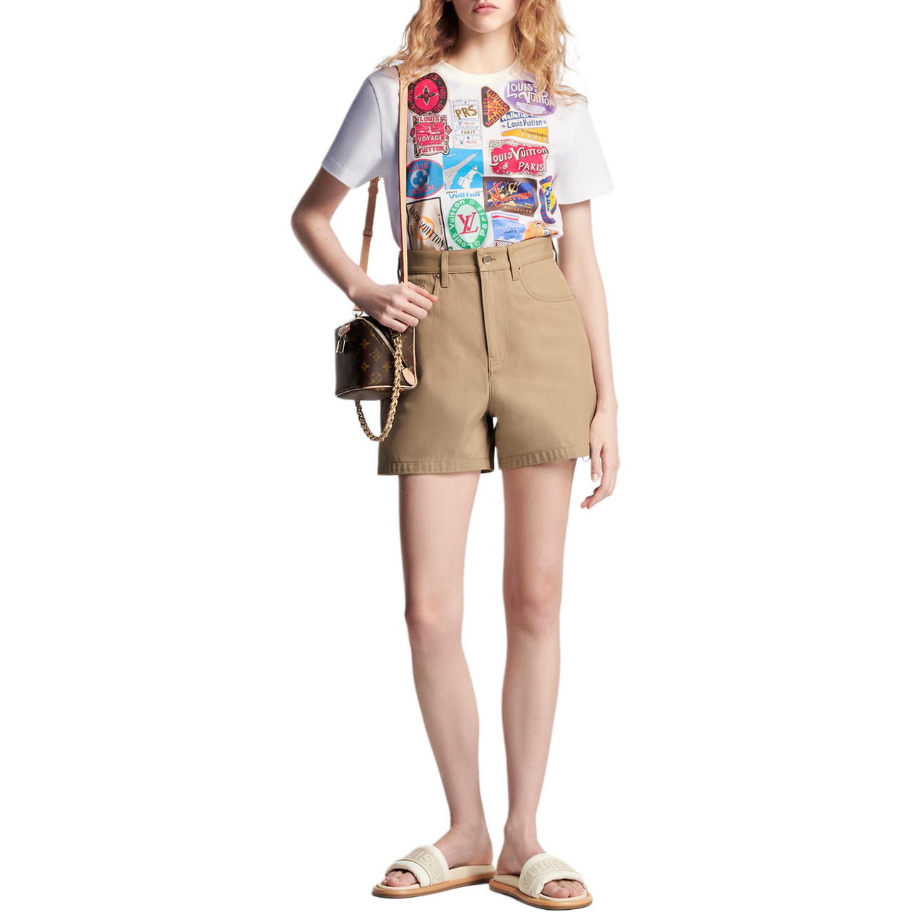 LOUIS VUITTON FLIGHT MODE T-Shirt Women's White