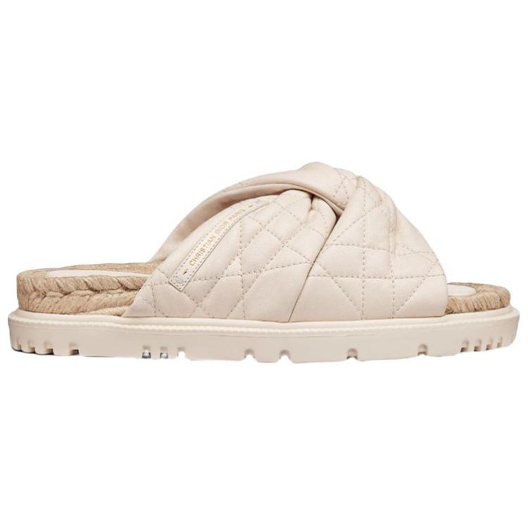 DIOR Dtwist Stylish Sandals Women's Beige