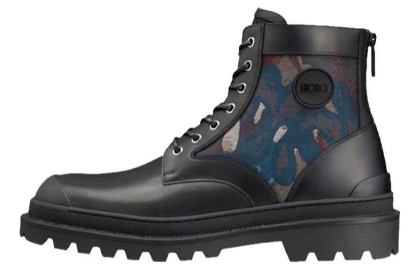 DIOR Explorer Ankle Boot Black Camo