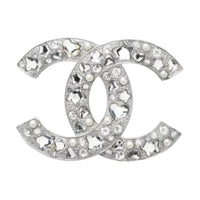 CHANEL   Brooches Unisex Silver