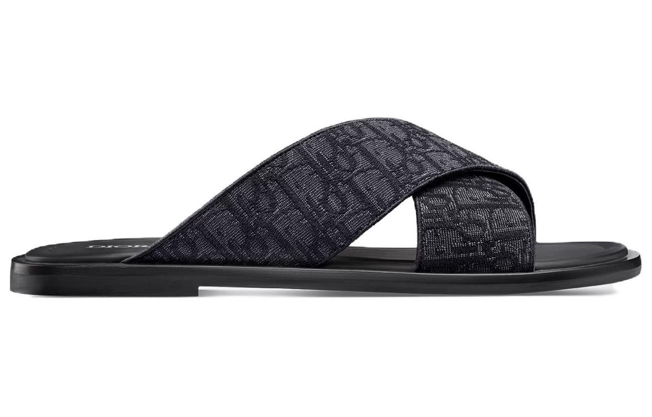 DIOR Alias Sandals Oblique Grey