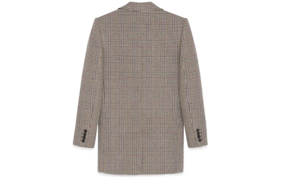 SAINT LAURENT SS22 Business Suits Coats Women's Brown