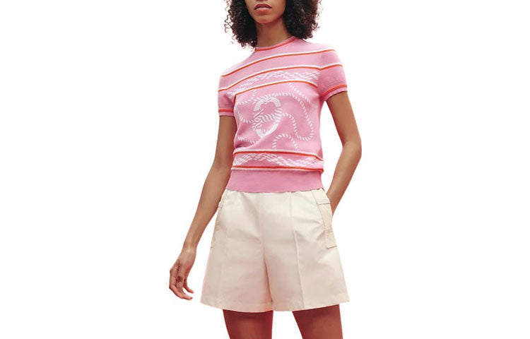 HERMES SS23 Knitwear Women's Rose Purple