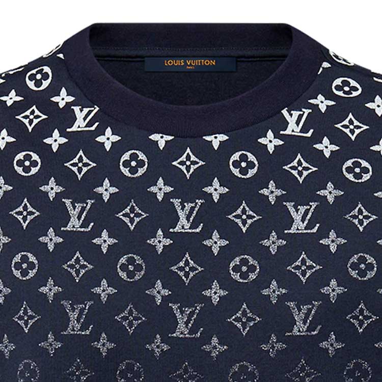 LOUIS VUITTON Gradient Cotton T-Shirt