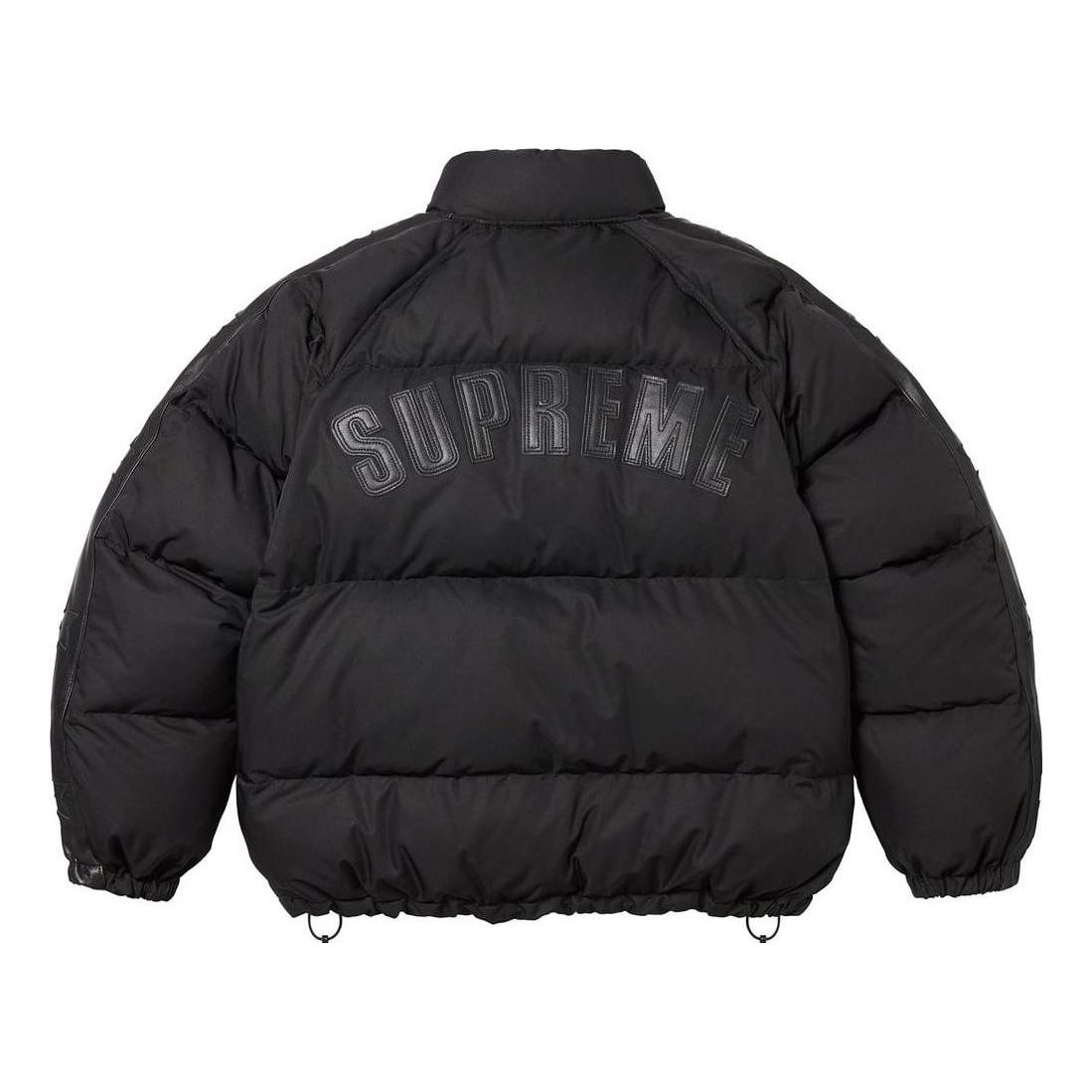 Supreme Star Sleeve Down Puffer Jacket 'Black' SUP-FW23-235