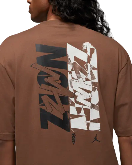 Air Jordan Zion Sneaker School Tee 'Brown' DV5631-201