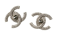 CHANEL Earrings Women's Silver