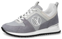 LOUIS VUITTON Run Away Sneakers 'Grey Mesh With Logo' Women's