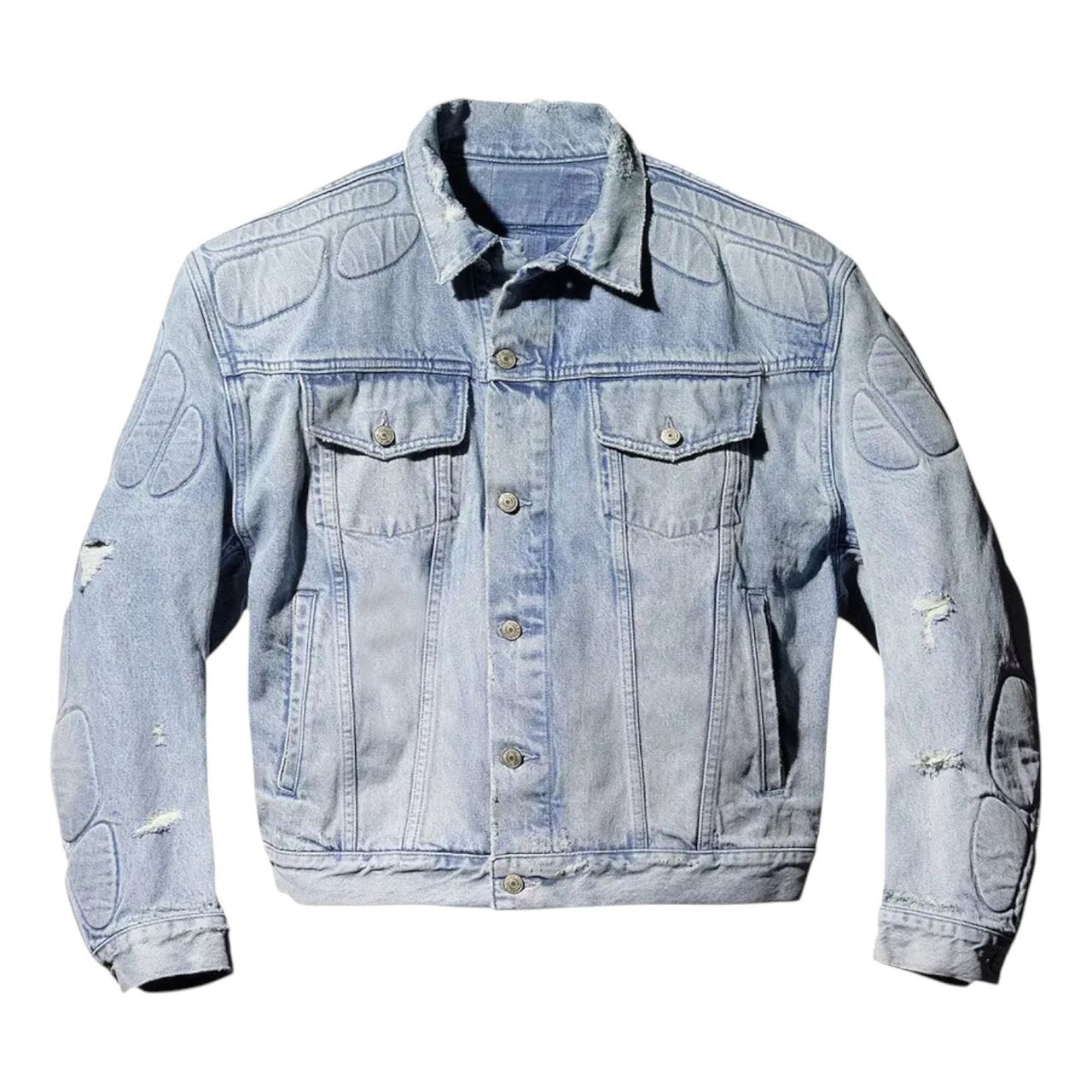 Yeezy Gap x Balenciaga Padded Denim Jacket 'Blue' 4729010020000