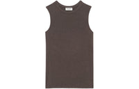 SAINT LAURENT Crewneck Sleeveless Tank Top