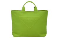 PRADA Canvas Tote Bag Shopping Bag Canvas Bag Shoulder Bag Crossbody Bag Handbag Men's Green