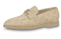 LOUIS VUITTON Estate Loafers Shoes 'Beige Monogram'