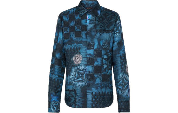 LOUIS VUITTON FW21 Shirt Men's Blue