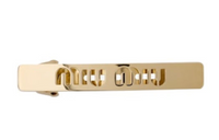 MIU MIU Hair Clips Women's Gold