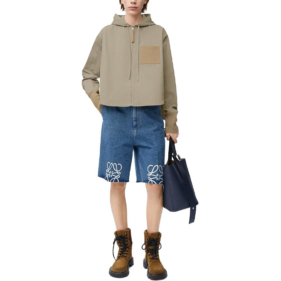 LOEWE FW24 Jackets & Coats Women's Light Beige