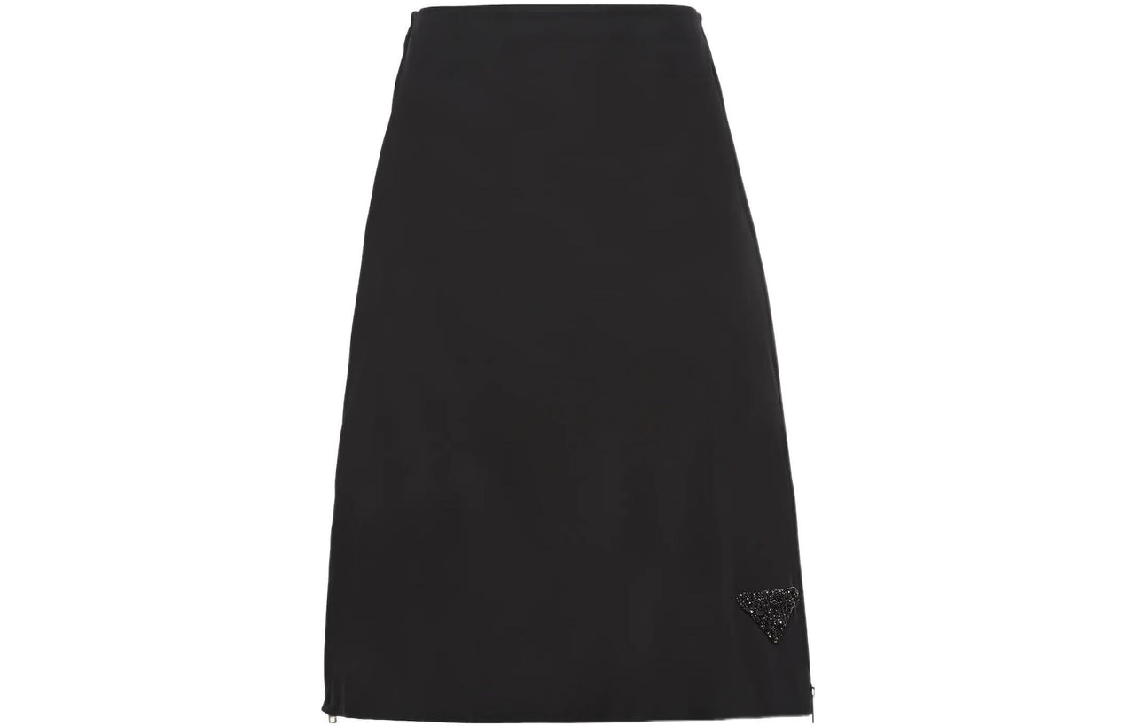 PRADA Casual Long Skirts Women's Black