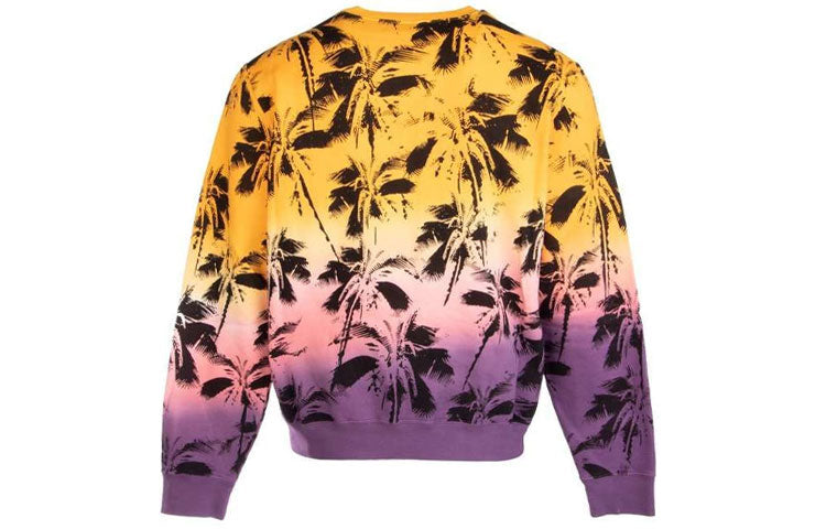 SAINT LAURENT Palm Trees Print Sweatshirt