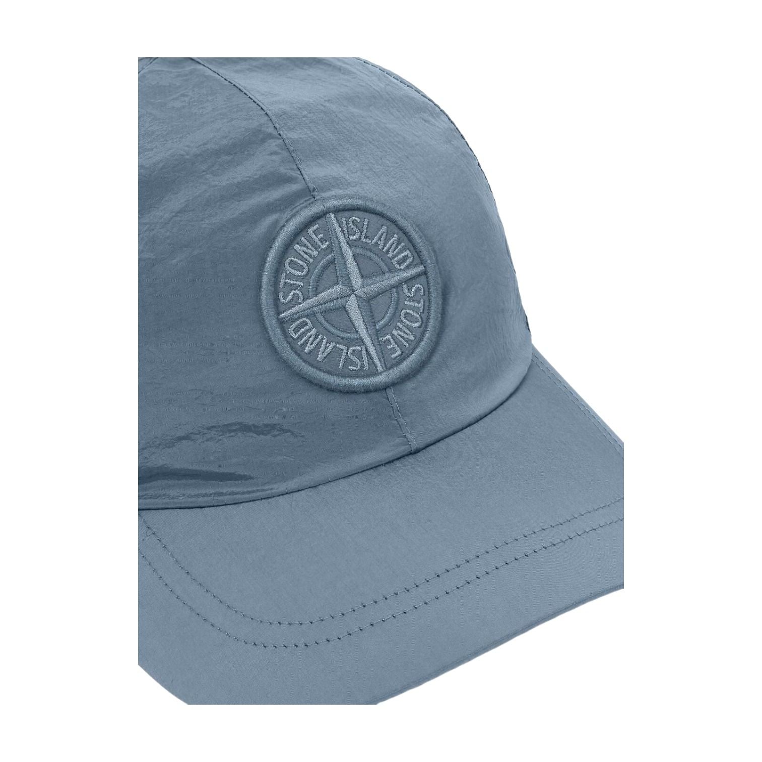 STONE ISLAND 9100011 Nylon Metal ECONYL Baseball Cap 'Avio Blue' L1S159100011S0076V0024