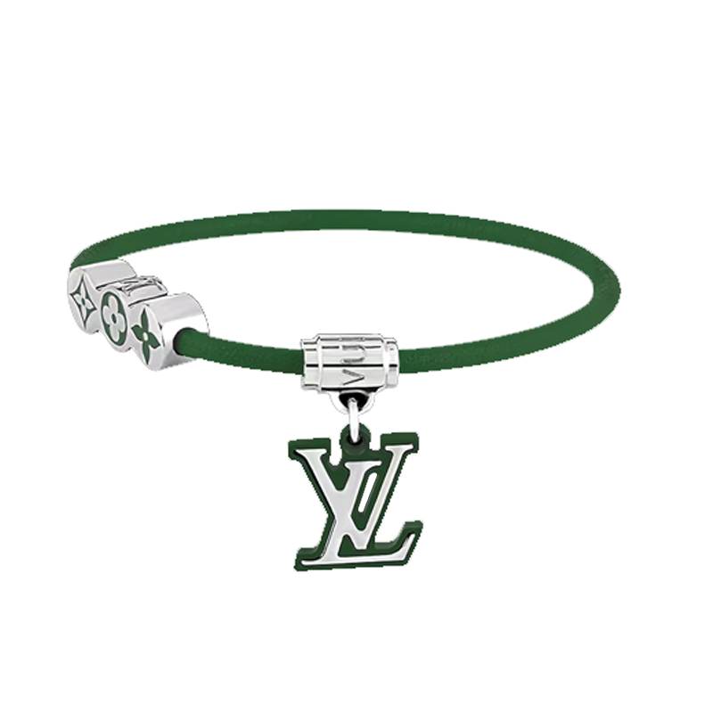 LOUIS VUITTON Leather Bracelets Women's Green