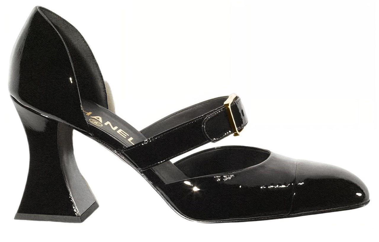 CELINE Irregular Heel High Heels Women's Black